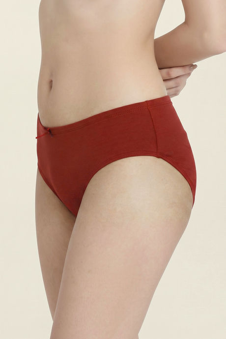 Zivame Anti-Microbial Low Rise Full Coverage Hipster Panty (Pack of 3) - Multicolor — image 6